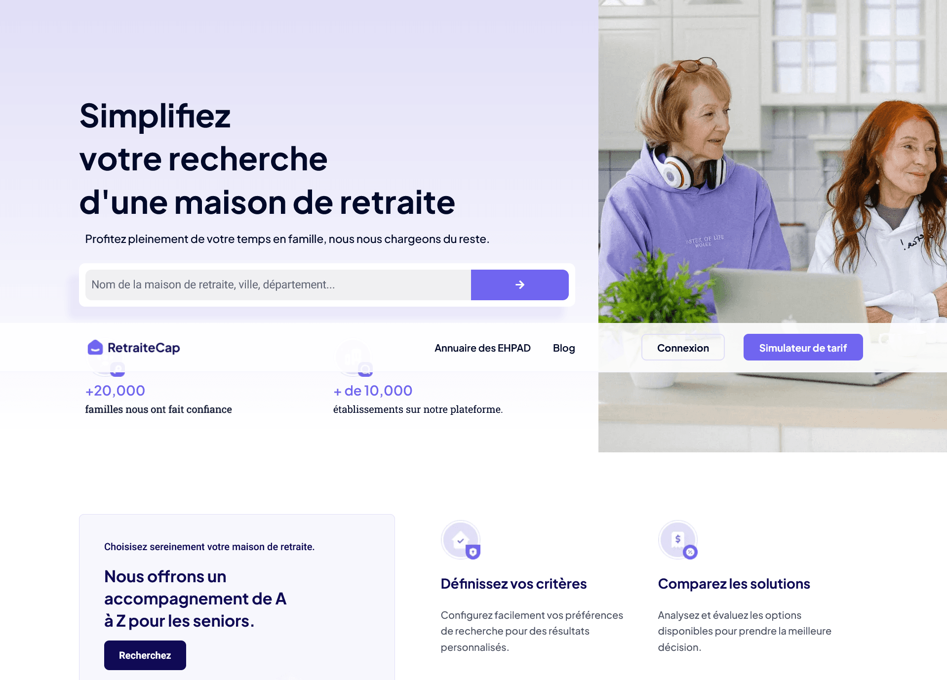 Retraite & EPHAD - Avis sur les Maisons de Retraite & EPHAD